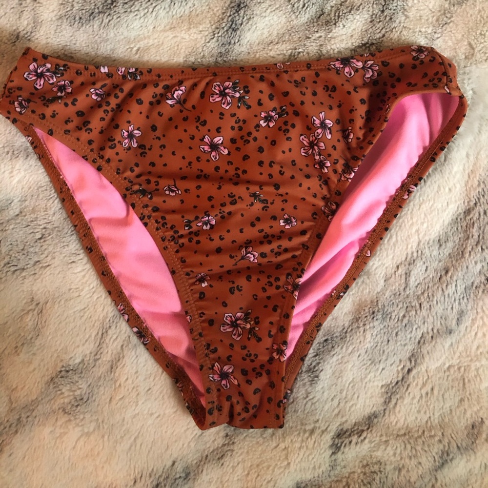 High waist bikini bottom